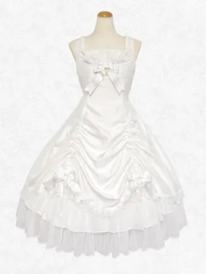 Classical Lolita Dress Polyester Sleeveless Lolita Dresses Classic Black