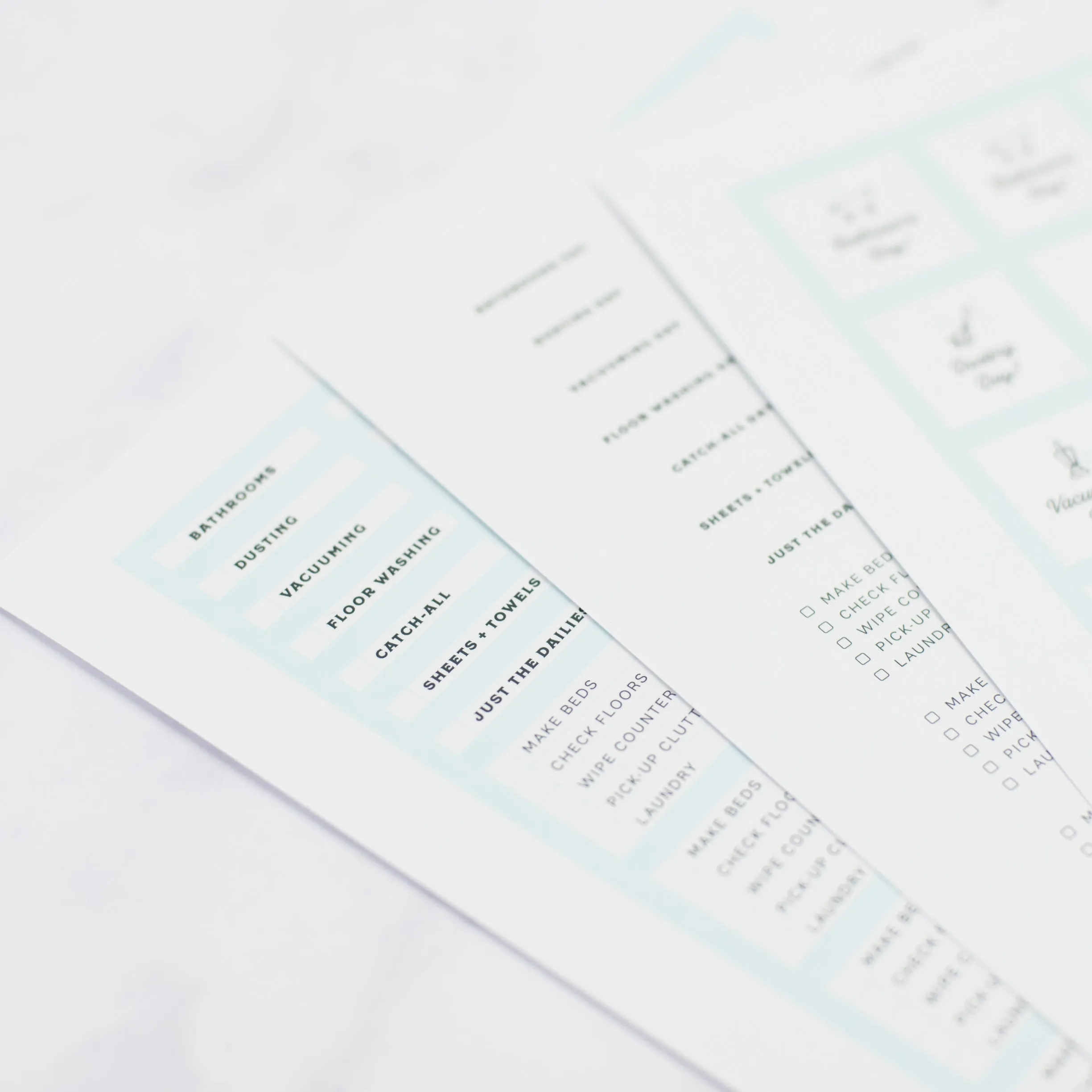 Clean Mama Routine Task Stickers