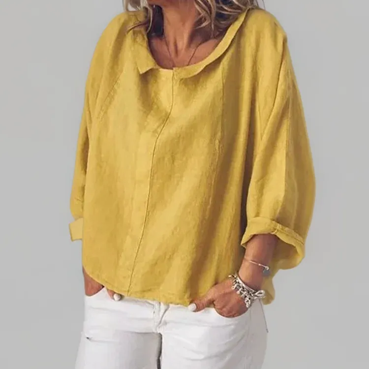 Danna® | Loose long-sleeved blouse