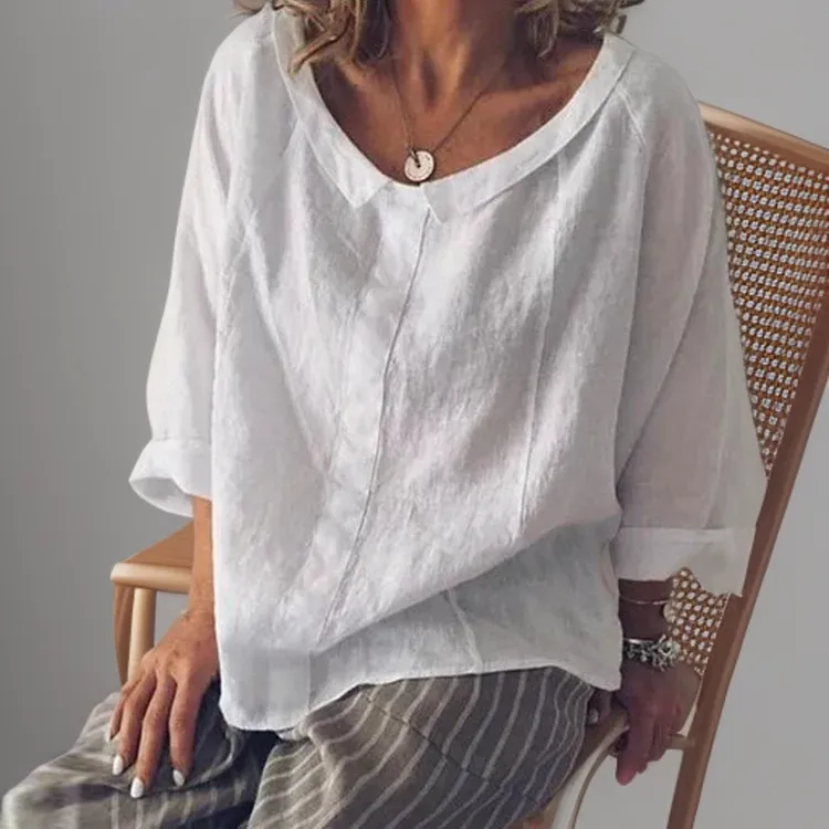 Danna® | Loose long-sleeved blouse