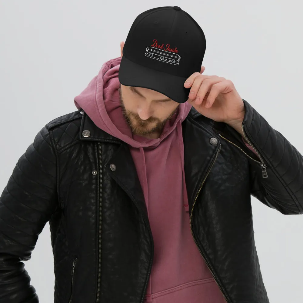 Dead Inside Coffin Structured Twill Cap