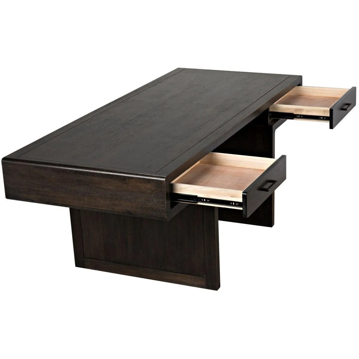 Degas Desk, Ebony Walnut
