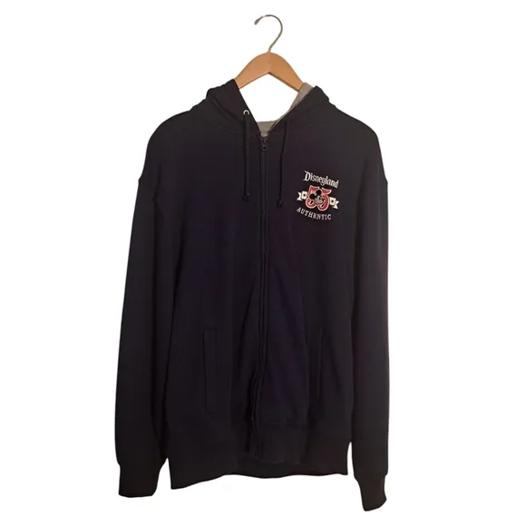 Disney Parks Disneyland Authentic 1955 Mickey Mouse Zip Up Hoodie