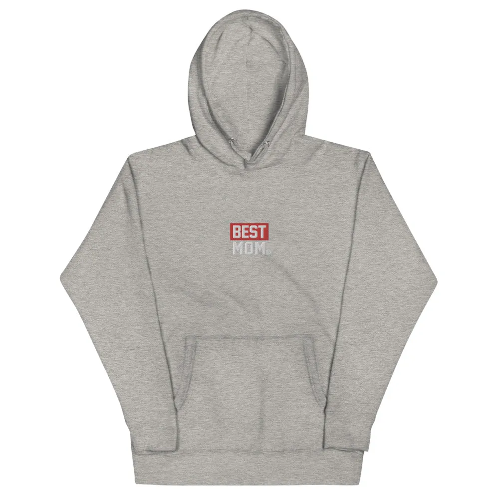 Embroidered BEST MOM Unisex Hoodie