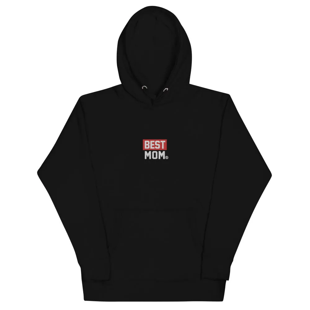 Embroidered BEST MOM Unisex Hoodie