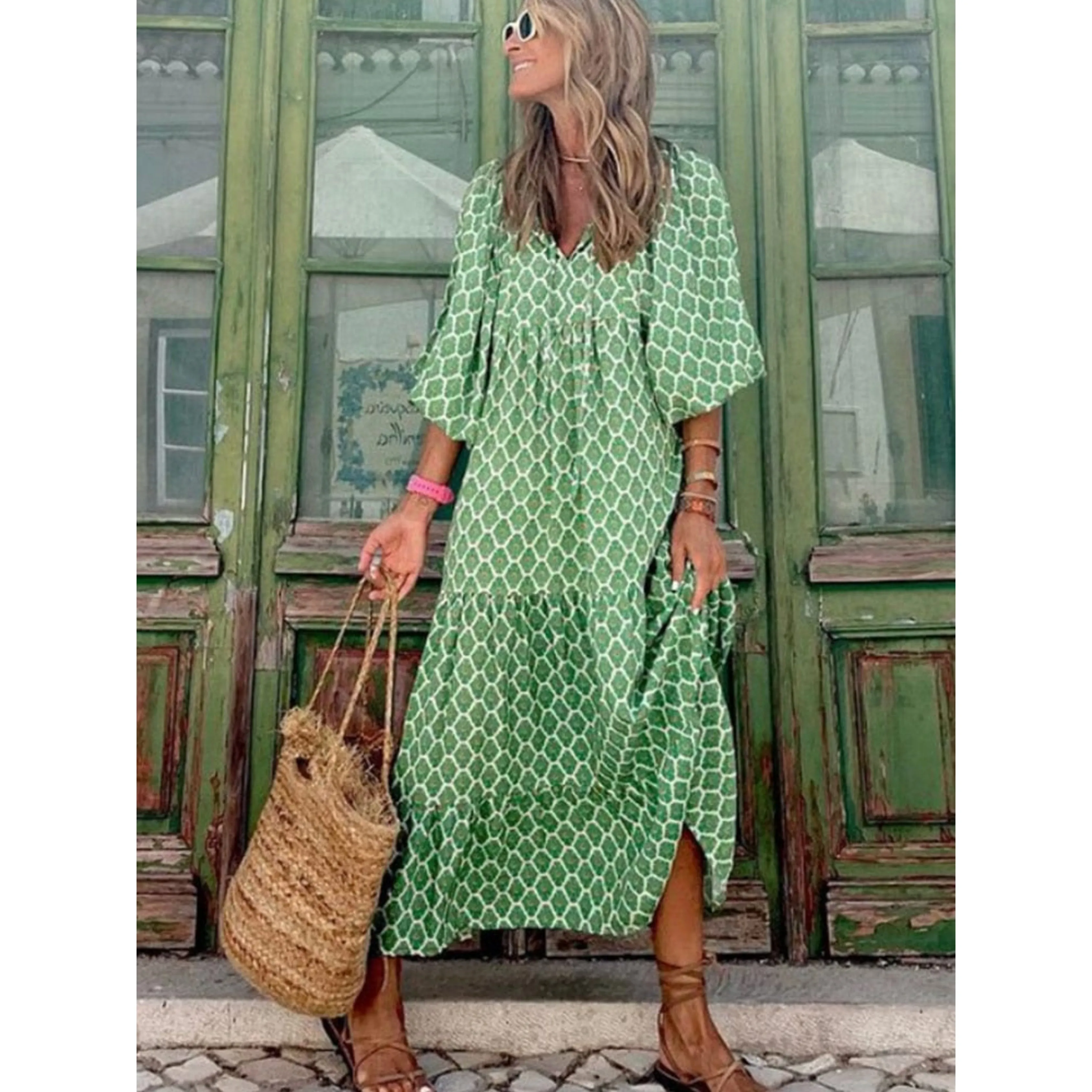 Estefanía® | Women's Maxi Dress Boho Loose Fit