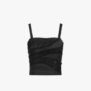 Eterna Patchwork Corset (Black)