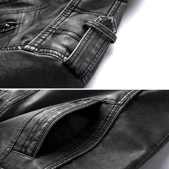 Evander - Leather Jacket for Men