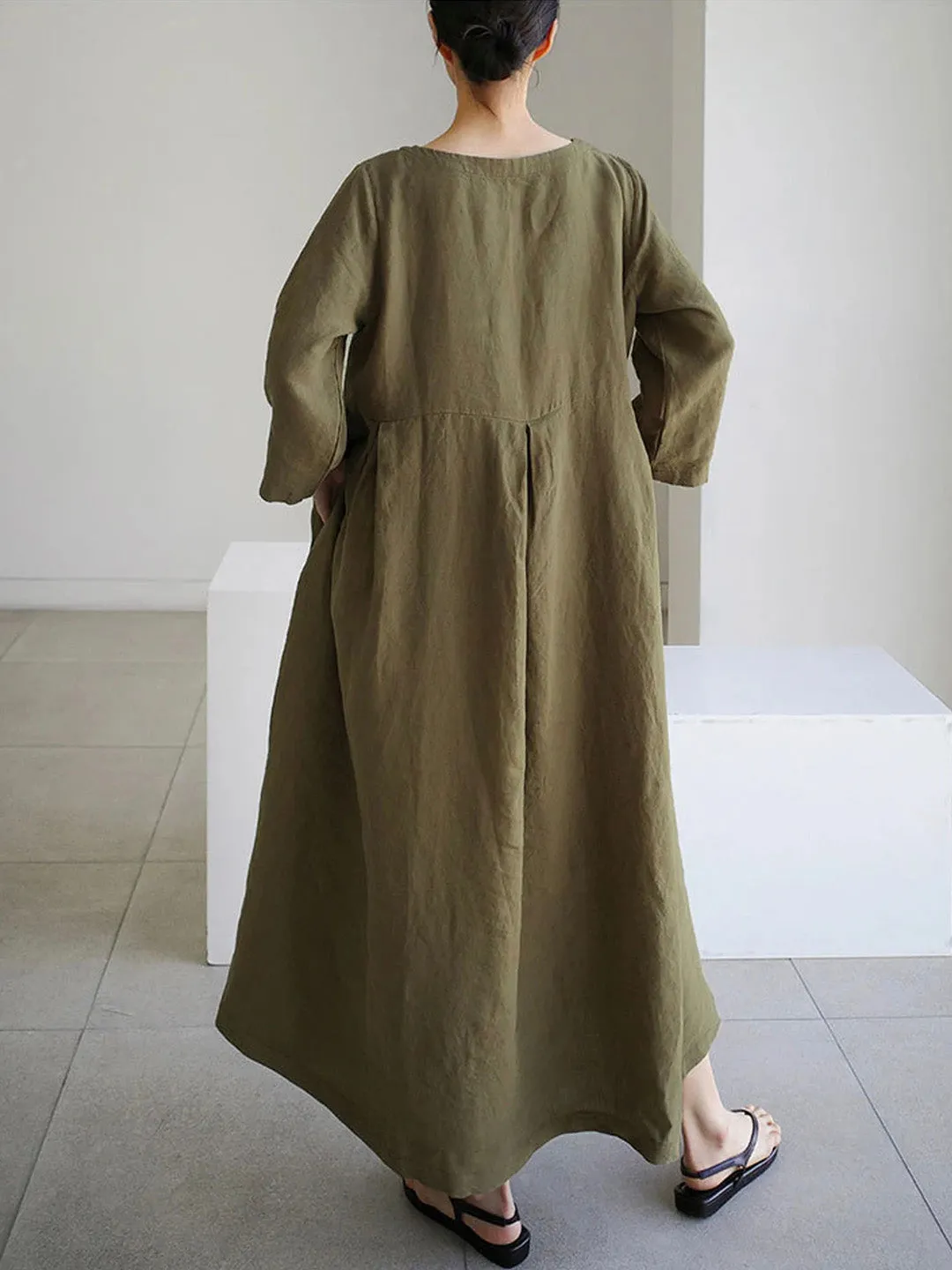 Fabiola® | Loose dress with side pockets