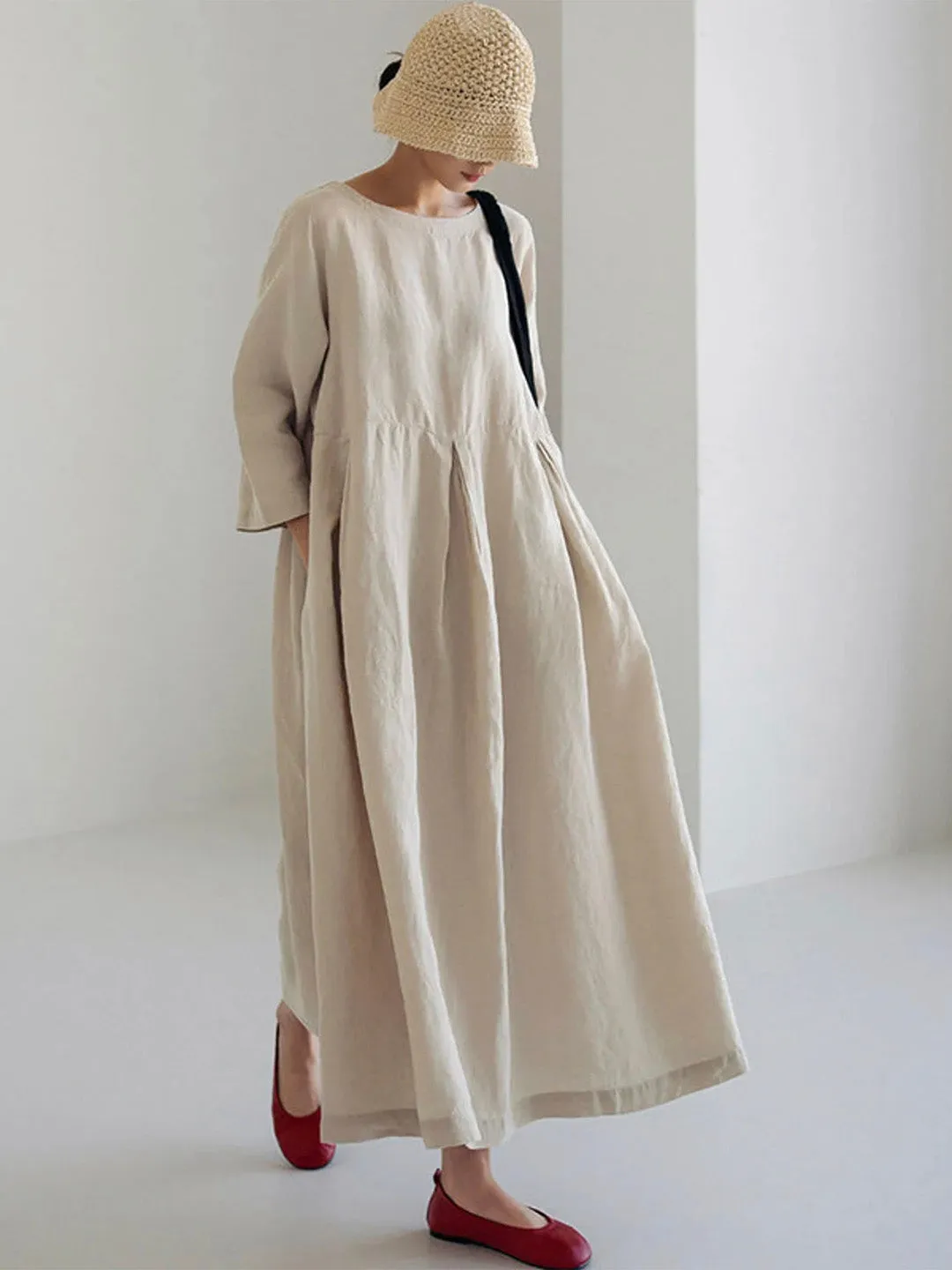 Fabiola® | Loose dress with side pockets