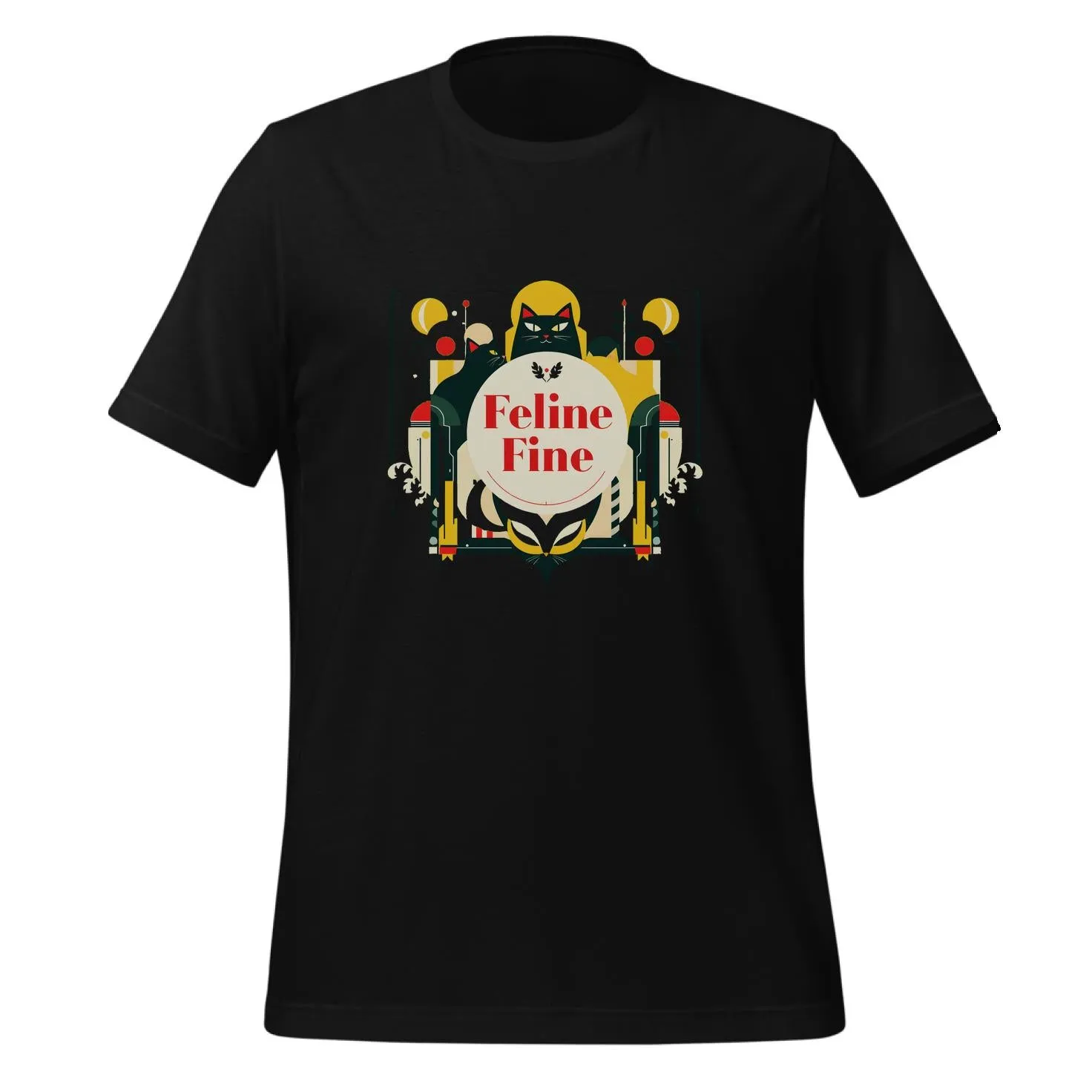 Feline Fine Art Deco | Classic T-Shirt (Unisex)