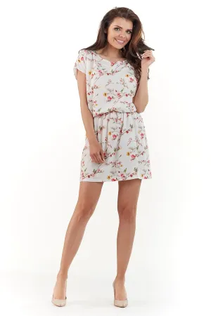 Gathered Waist Luxe Daydress