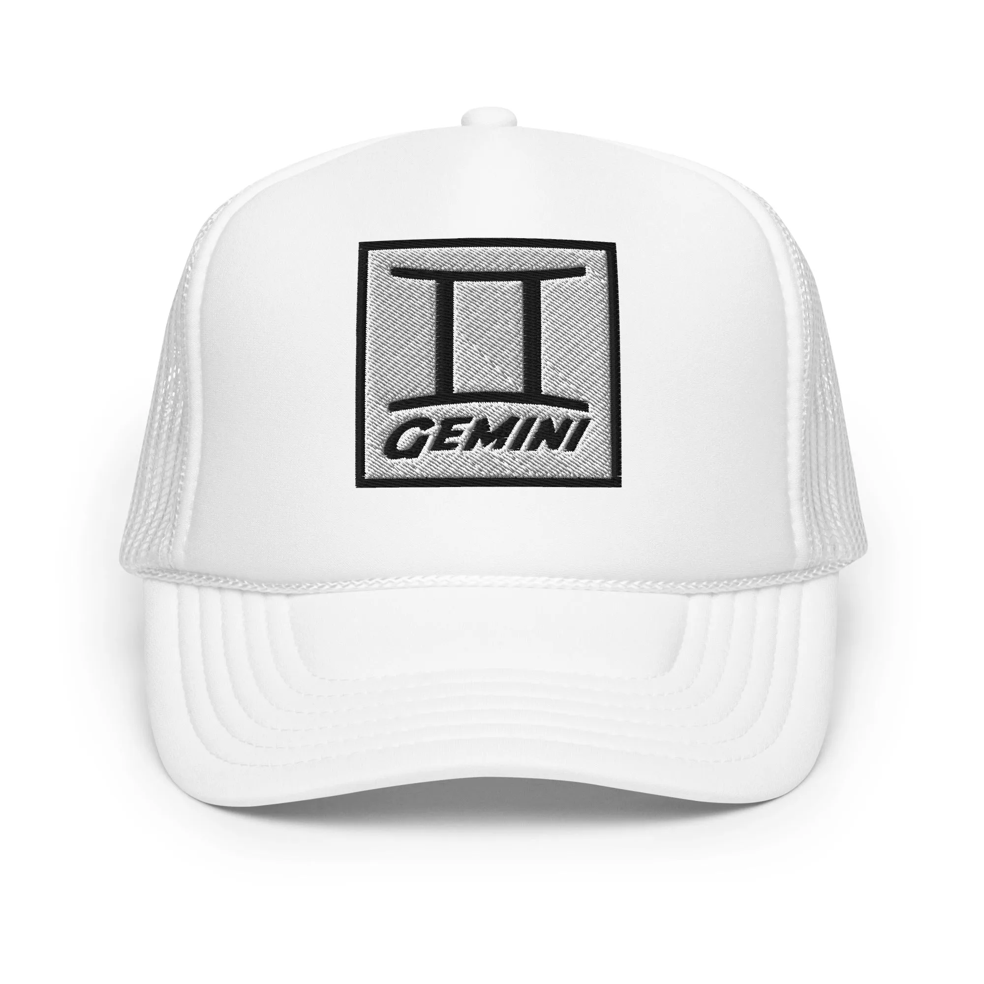 Gemini foam trucker hat