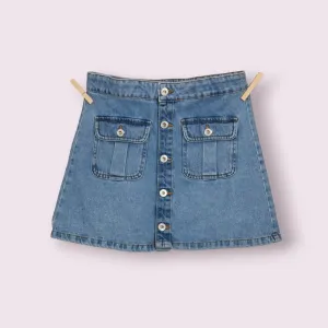 GIRL SIZE 13/14 YEARS - ZARA KIDS, Jean Skirt EUC B52