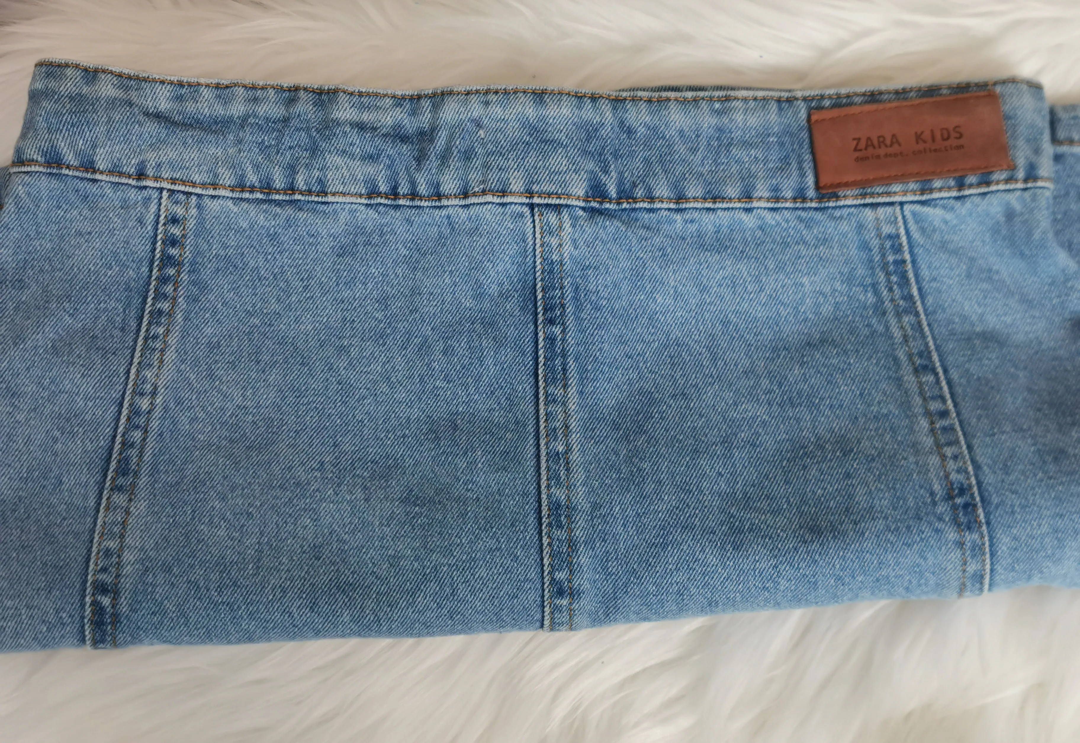 GIRL SIZE 13/14 YEARS - ZARA KIDS, Jean Skirt EUC B52