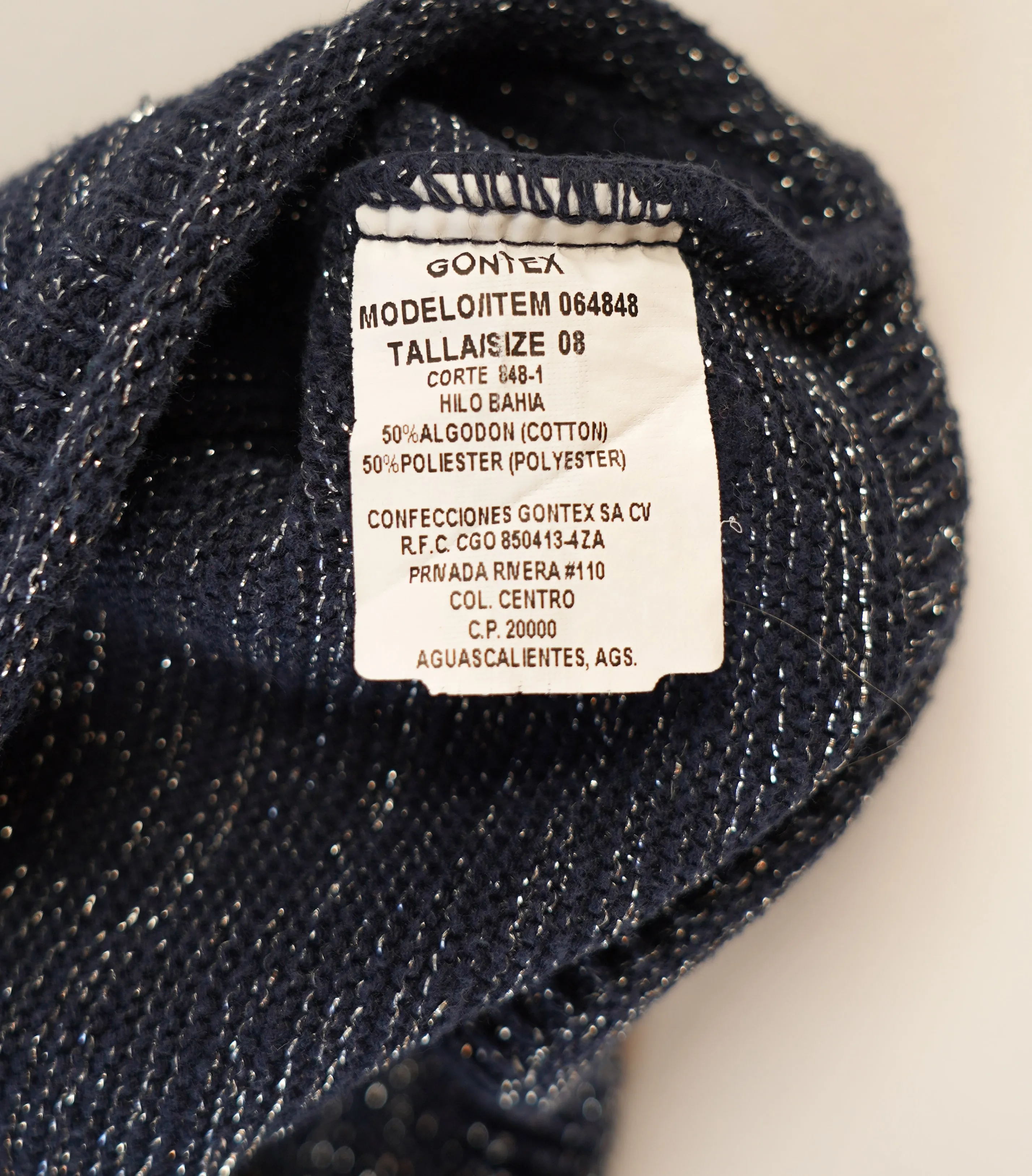 GIRL SIZE 8 YEARS - GONTEX, Thick Knit, Shrug Sweater EUC B4