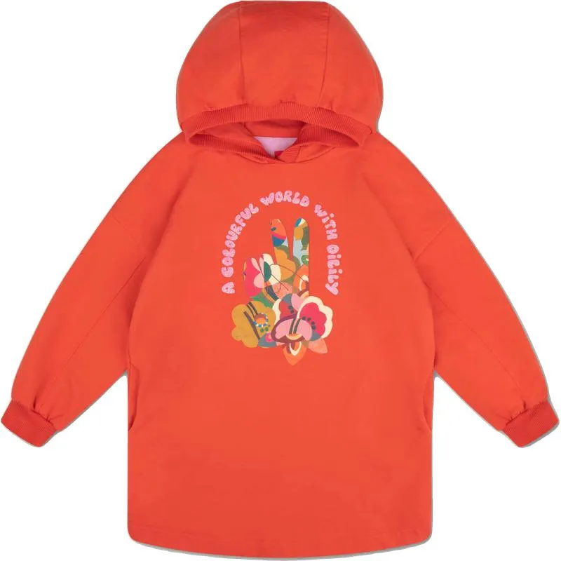 Girls Red Daiz sweat dress