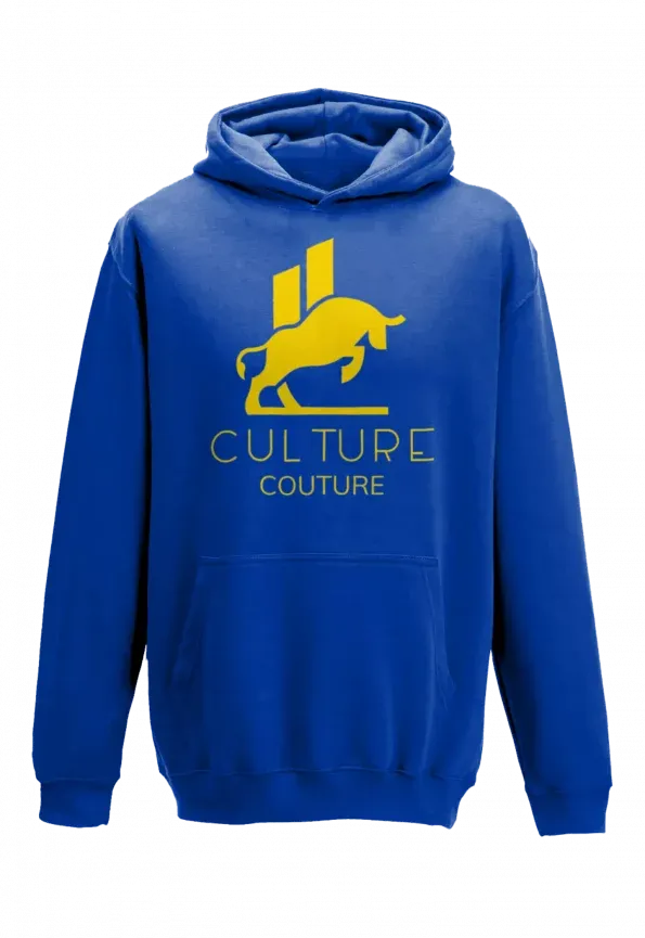 Girl's The Bull Hoodie/Blue