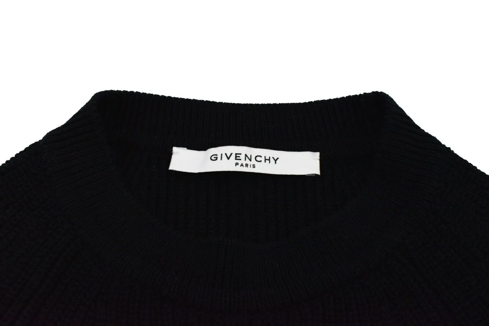 Givenchy - Black Red & White Striped Tie Waist Top Sweater - US XS