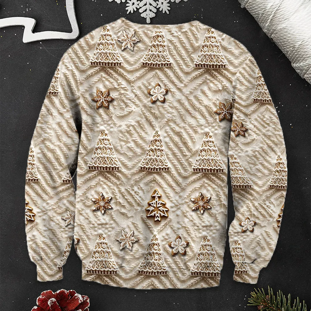 Grandma's Gingerbreads - Personalized Grandma Ugly Sweater