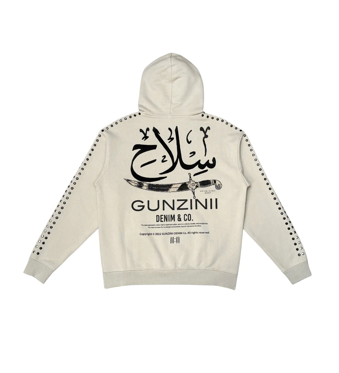 Gunzinii Gunzinii Hoodie (CEMENT)