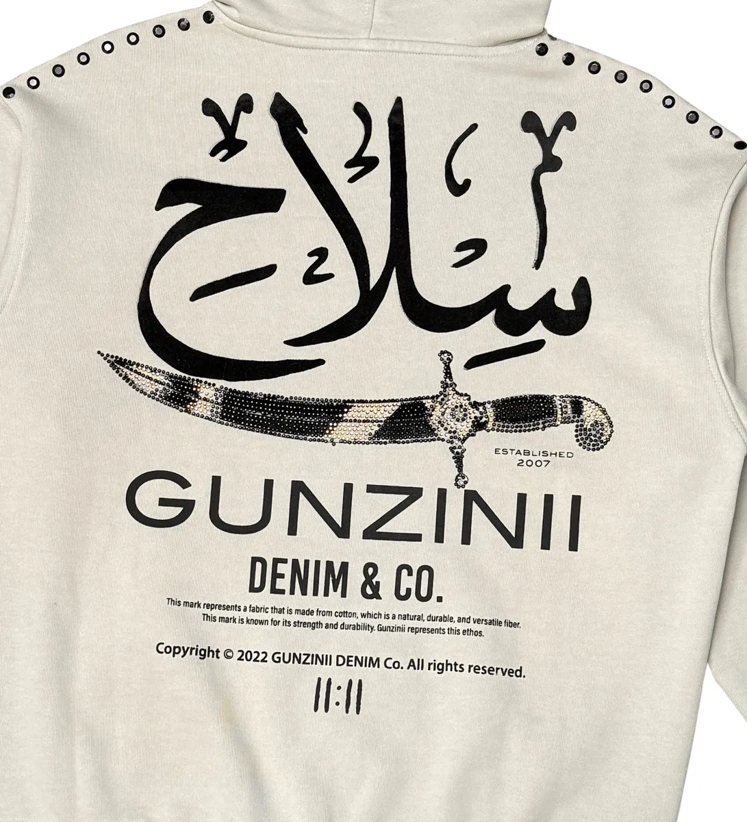 Gunzinii Gunzinii Hoodie (CEMENT)