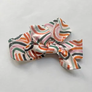 HAPPY DAYS LARGE BOW HEADBAND
