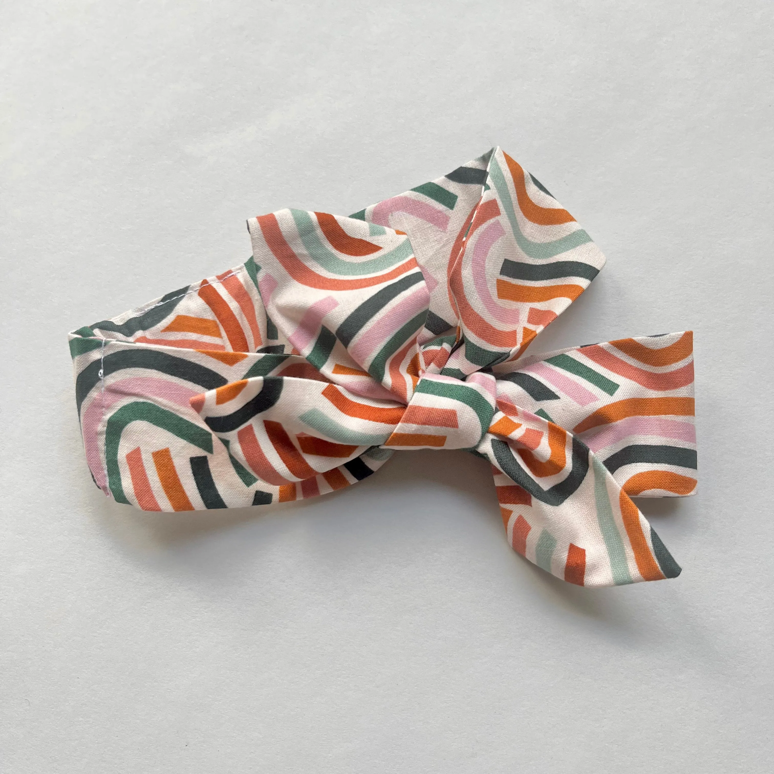 HAPPY DAYS LARGE BOW HEADBAND
