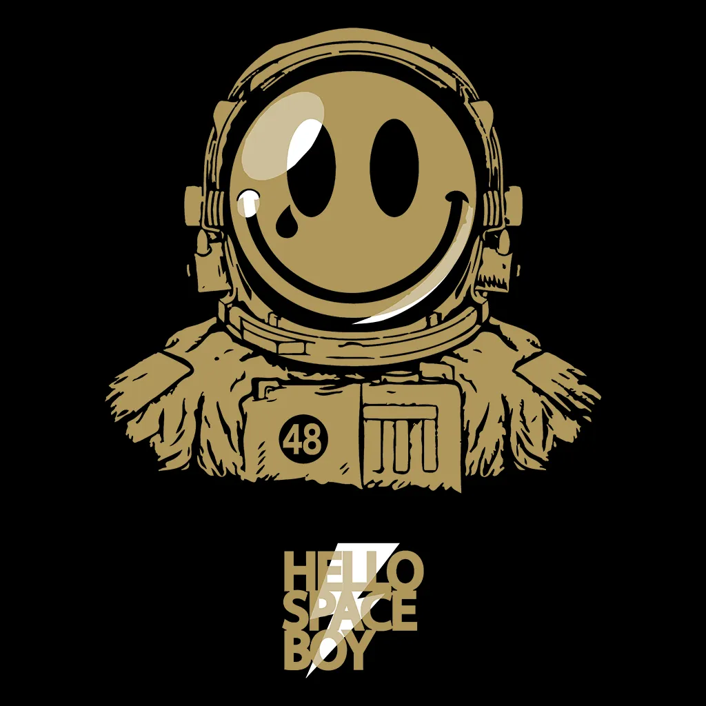 Hello Space Boy Cruiser Iconic Hoodie
