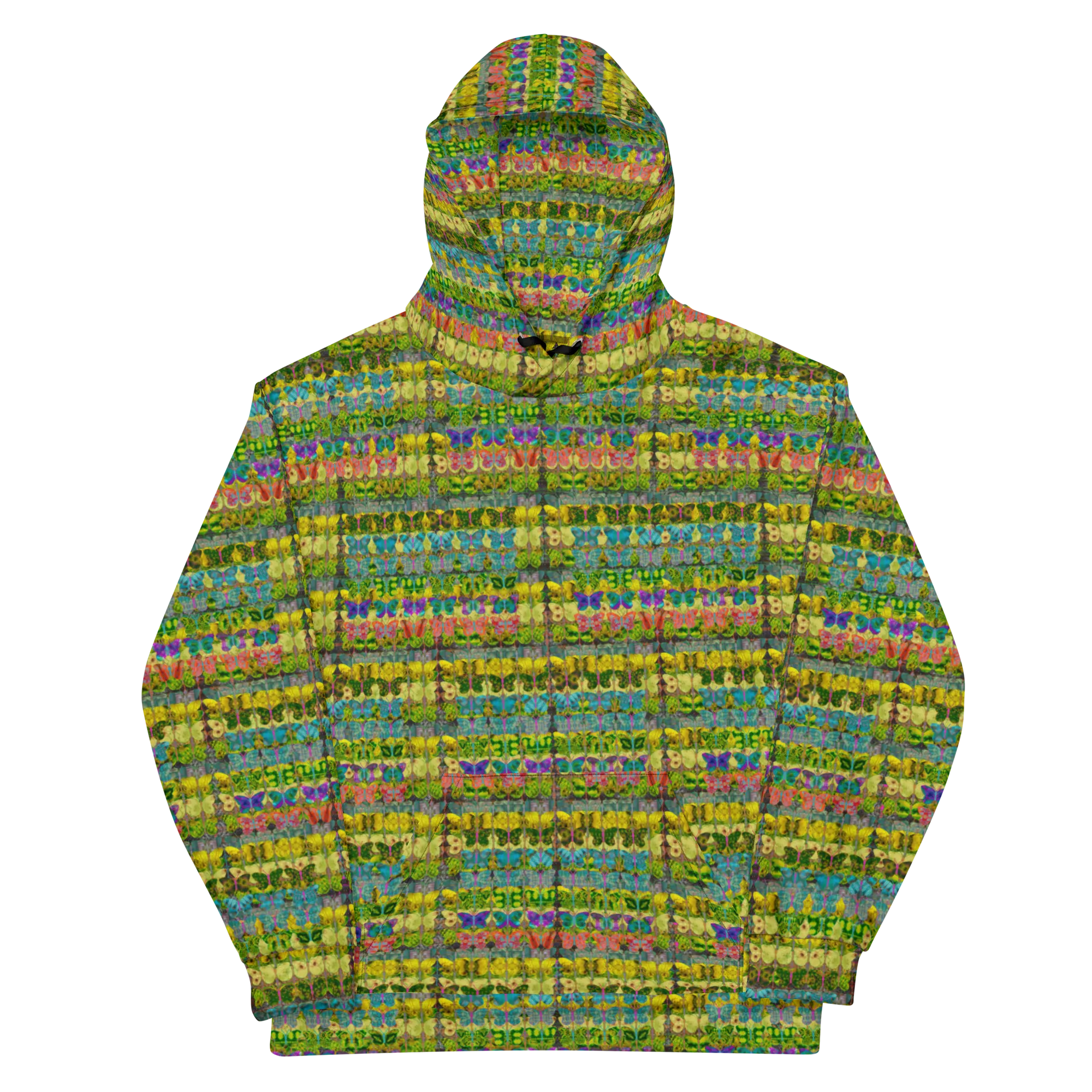 Hoodie (Unisex)(Butterfly Glade Tree Link Pride Stripes) RJSTHS2022 RJS