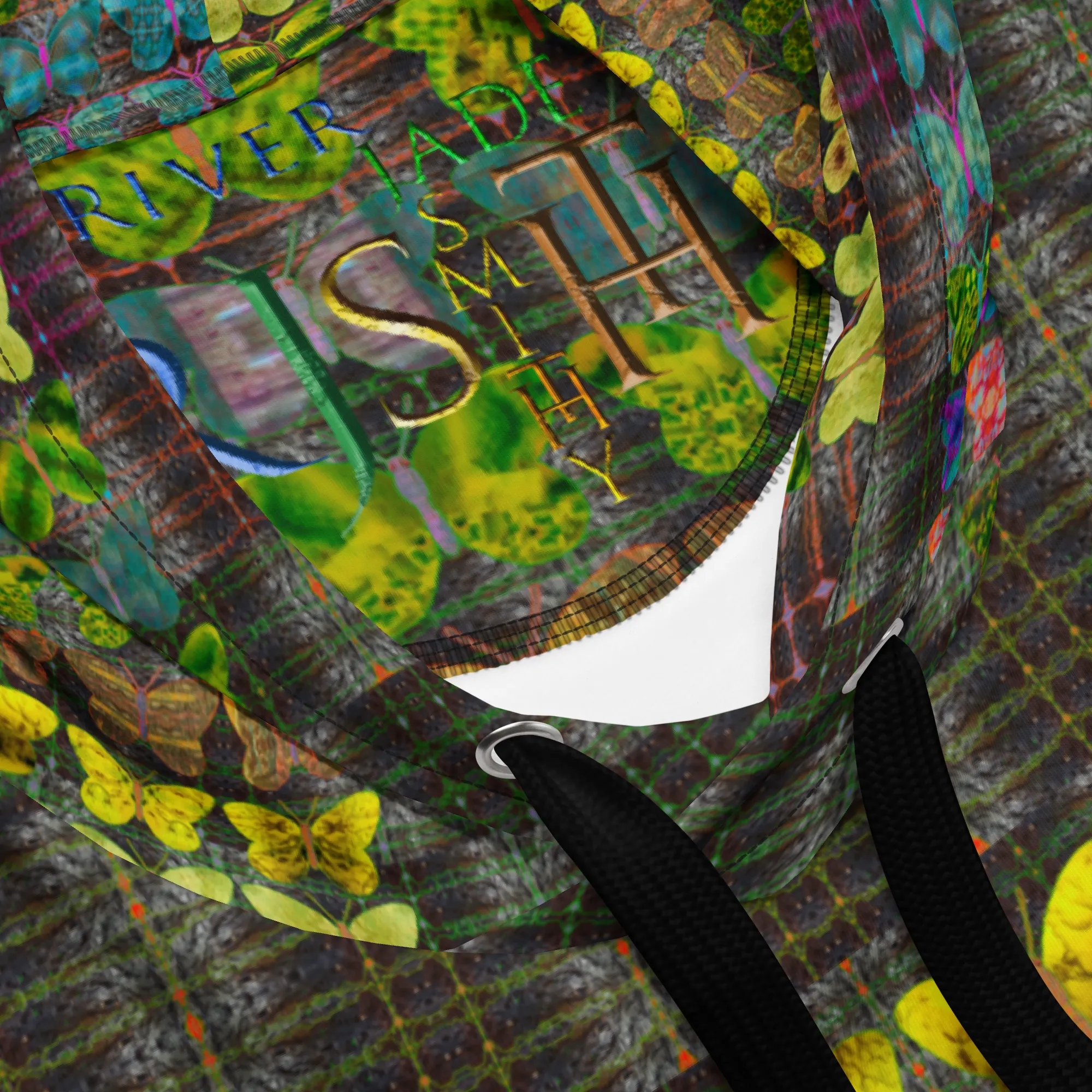 Hoodie (Unisex)(Butterfly Glade Tree Link Pride Stripes) RJSTHS2022 RJS