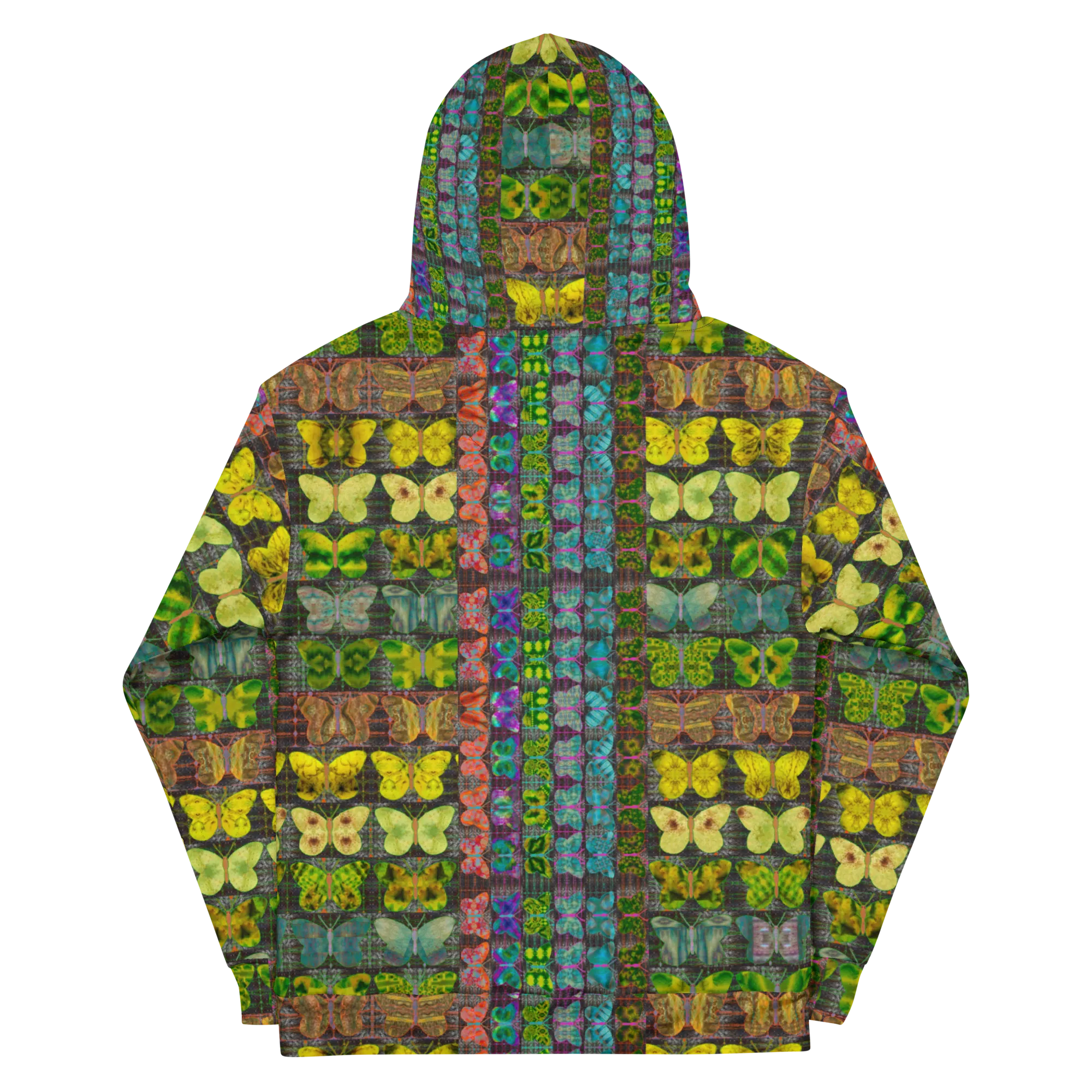 Hoodie (Unisex)(Butterfly Glade Tree Link Pride Stripes) RJSTHS2022 RJS