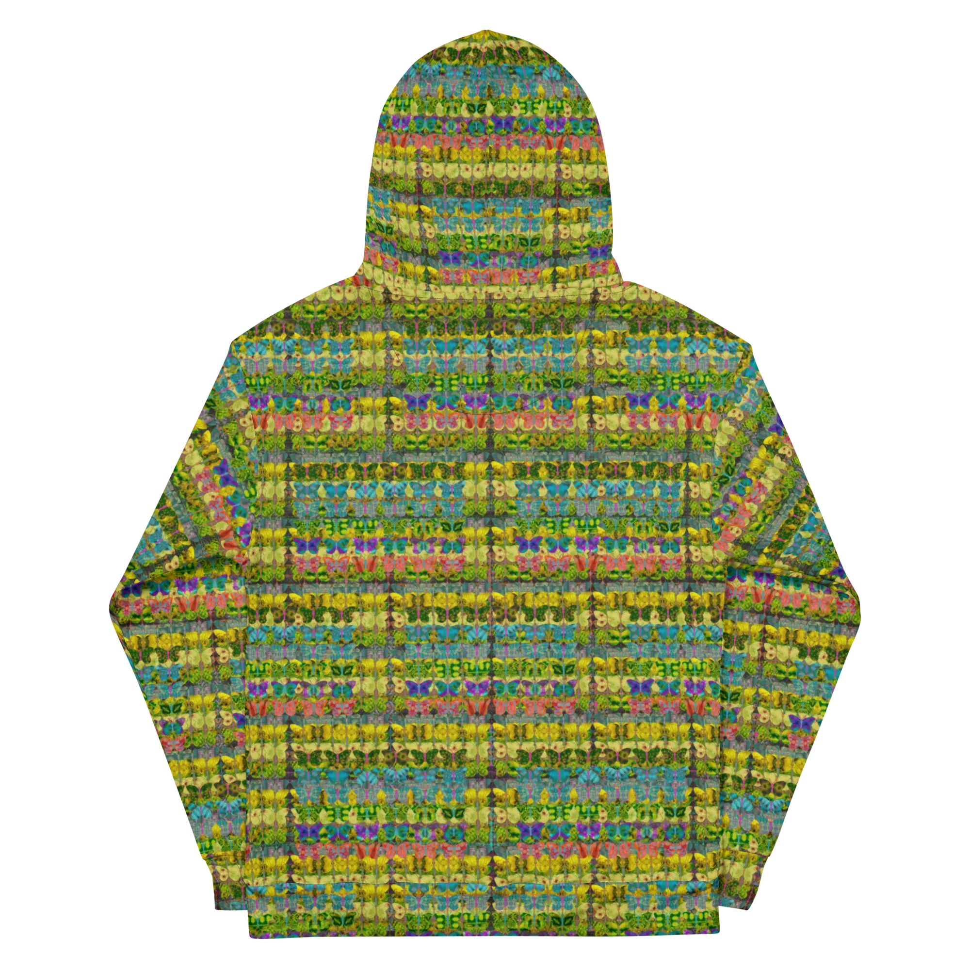 Hoodie (Unisex)(Butterfly Glade Tree Link Pride Stripes) RJSTHS2022 RJS