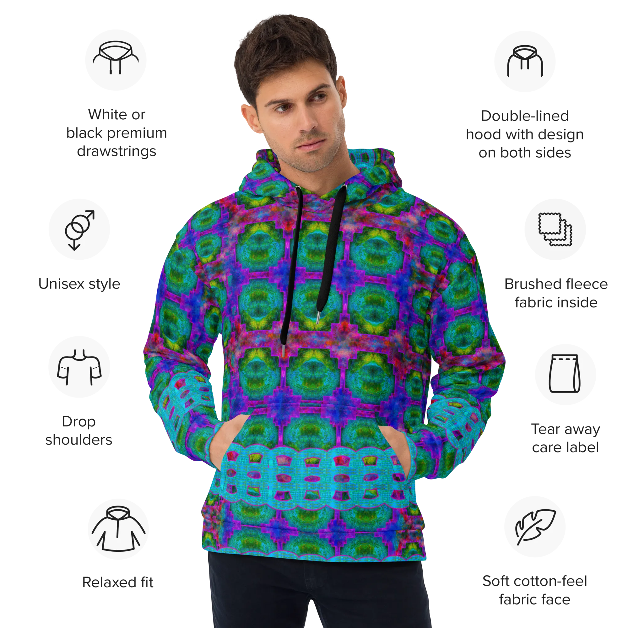 Hoodie (Unisex)(Chain Collection) RJSTH@Fabric#11 RJSTHw2022 RJS