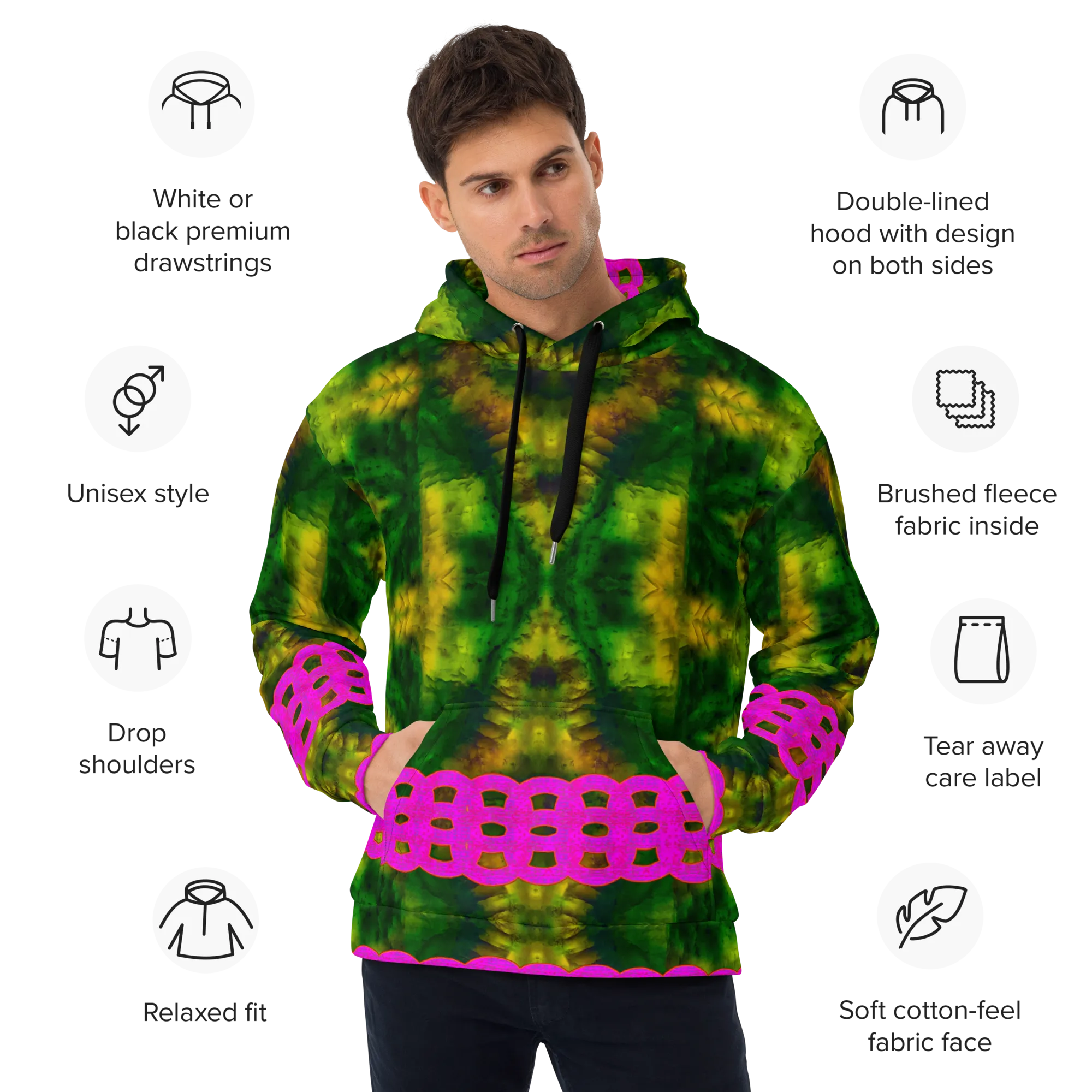 Hoodie (Unisex)(Chain Collection) RJSTH@Fabric#7 RJSTHw2022 RJS
