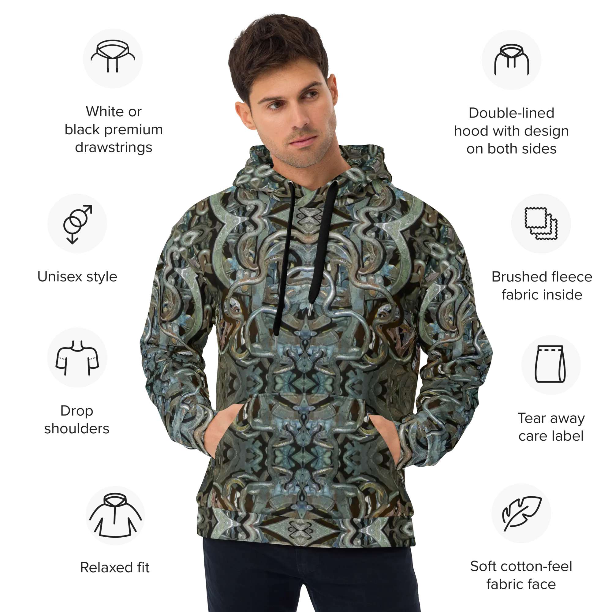 Hoodie (Unisex)(Grail Night Hoard Virtus 8.10) RJSTH@Fabric#10 RJSTH@w2022