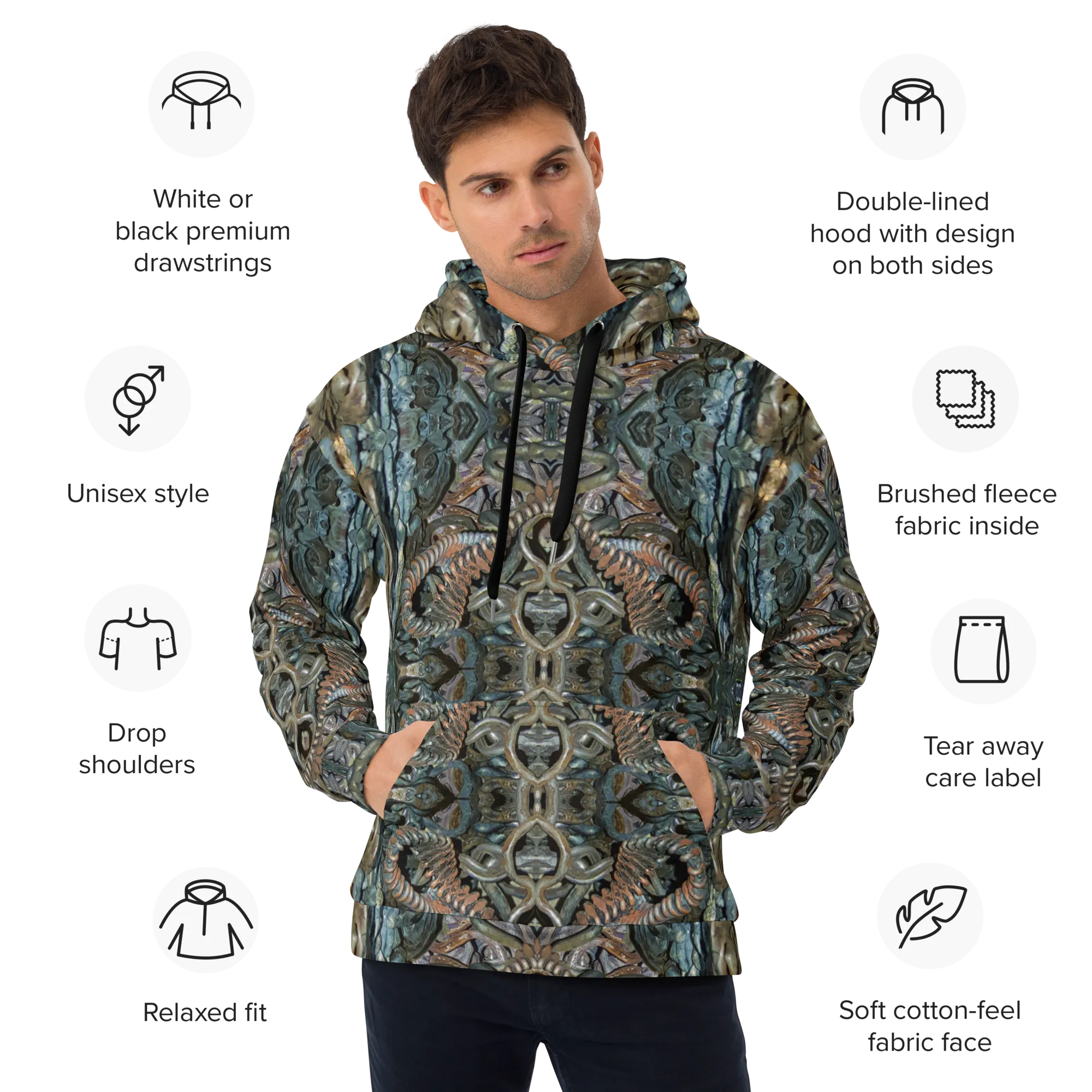 Hoodie (Unisex)(Grail Night Hoard Virtus 8.12) RJSTHw2022 RJS