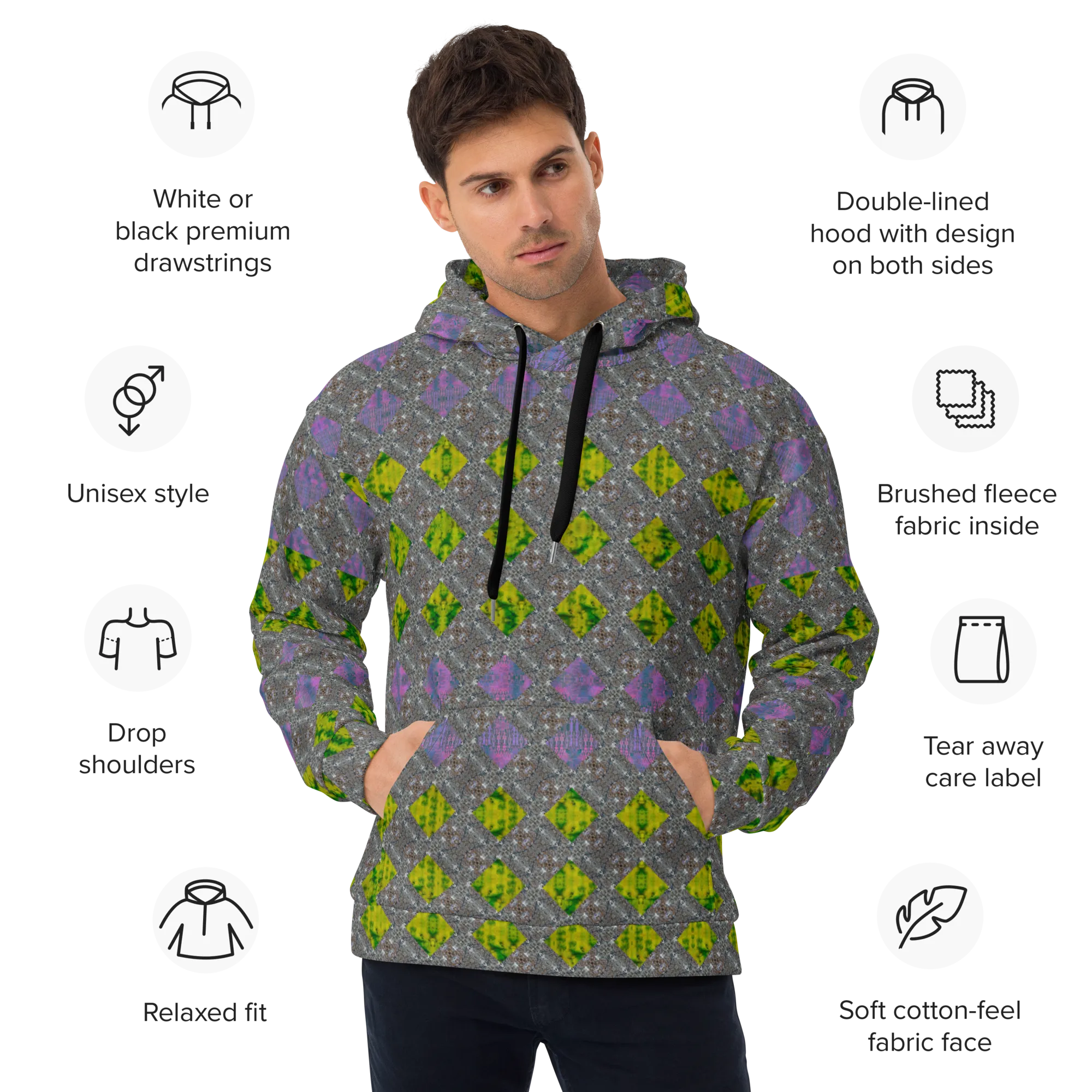 Hoodie (Unisex)(Grail Night Hoard Virtus 8.5) RJSTH@Fabric#5 RJSTHw2022 RJS