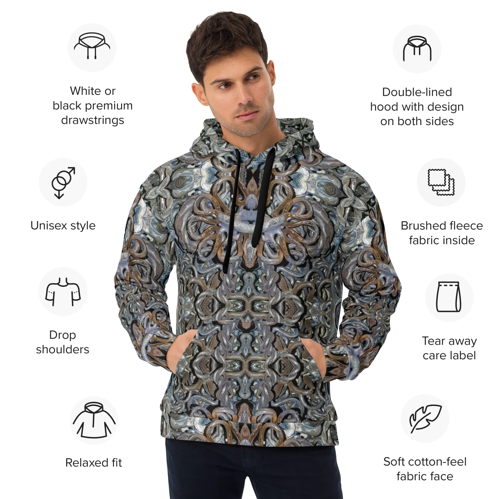 Hoodie (Unisex)(Grail Night Hoard Virtus 8.5) RJSTHw2022 RJS