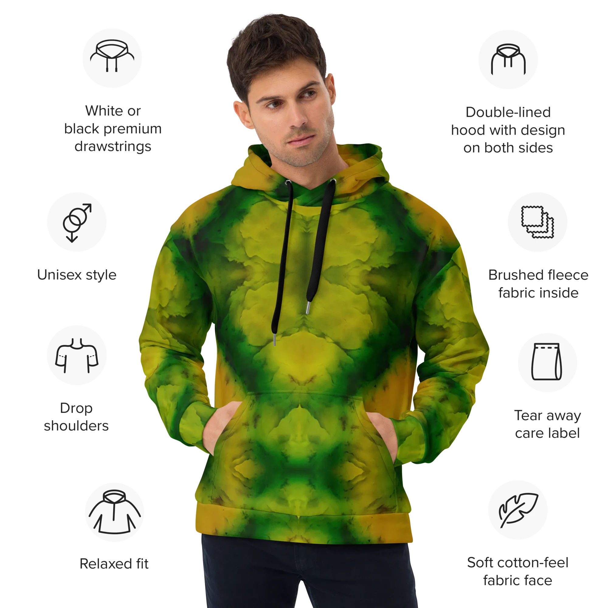 Hoodie (Unisex)(Purely Jade Light) RJSTHw2022 RJS