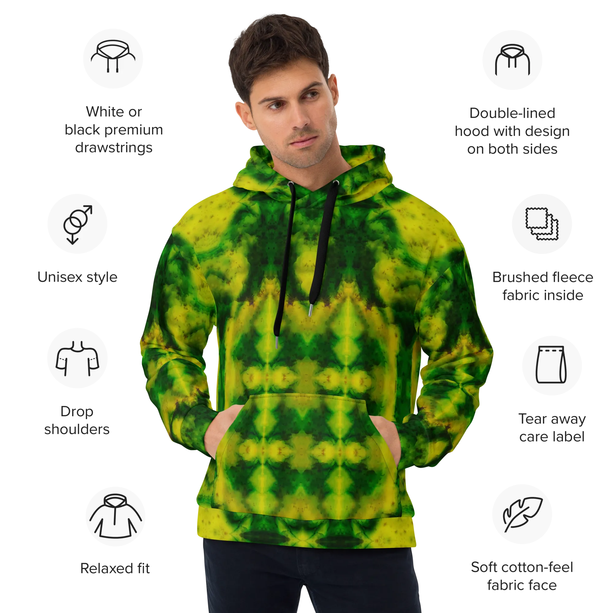 Hoodie (Unisex)(Purely Jade Light) RJSTHw2022 RJS