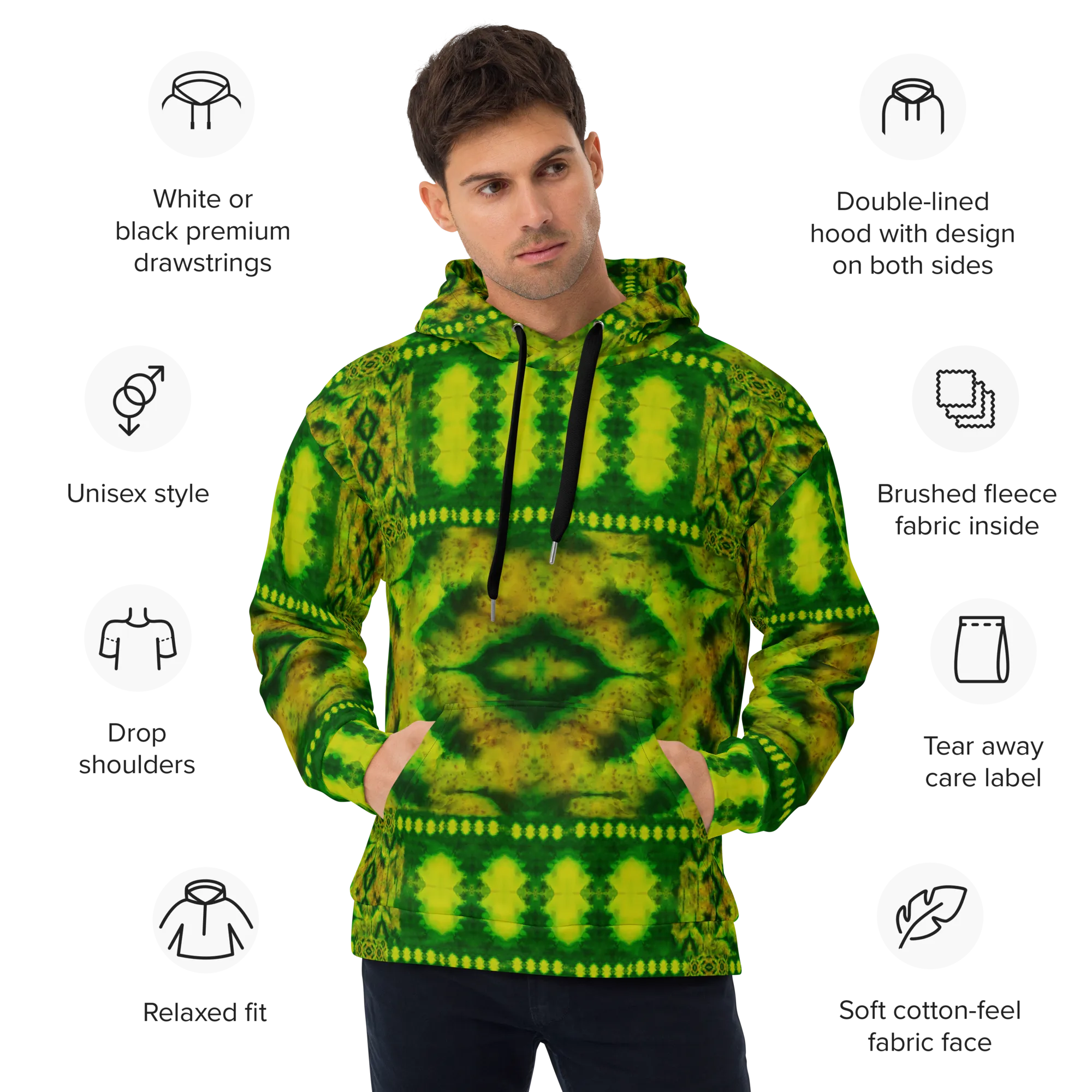 Hoodie (Unisex)(Purely Jade Light) RJSTHw2022 RJS