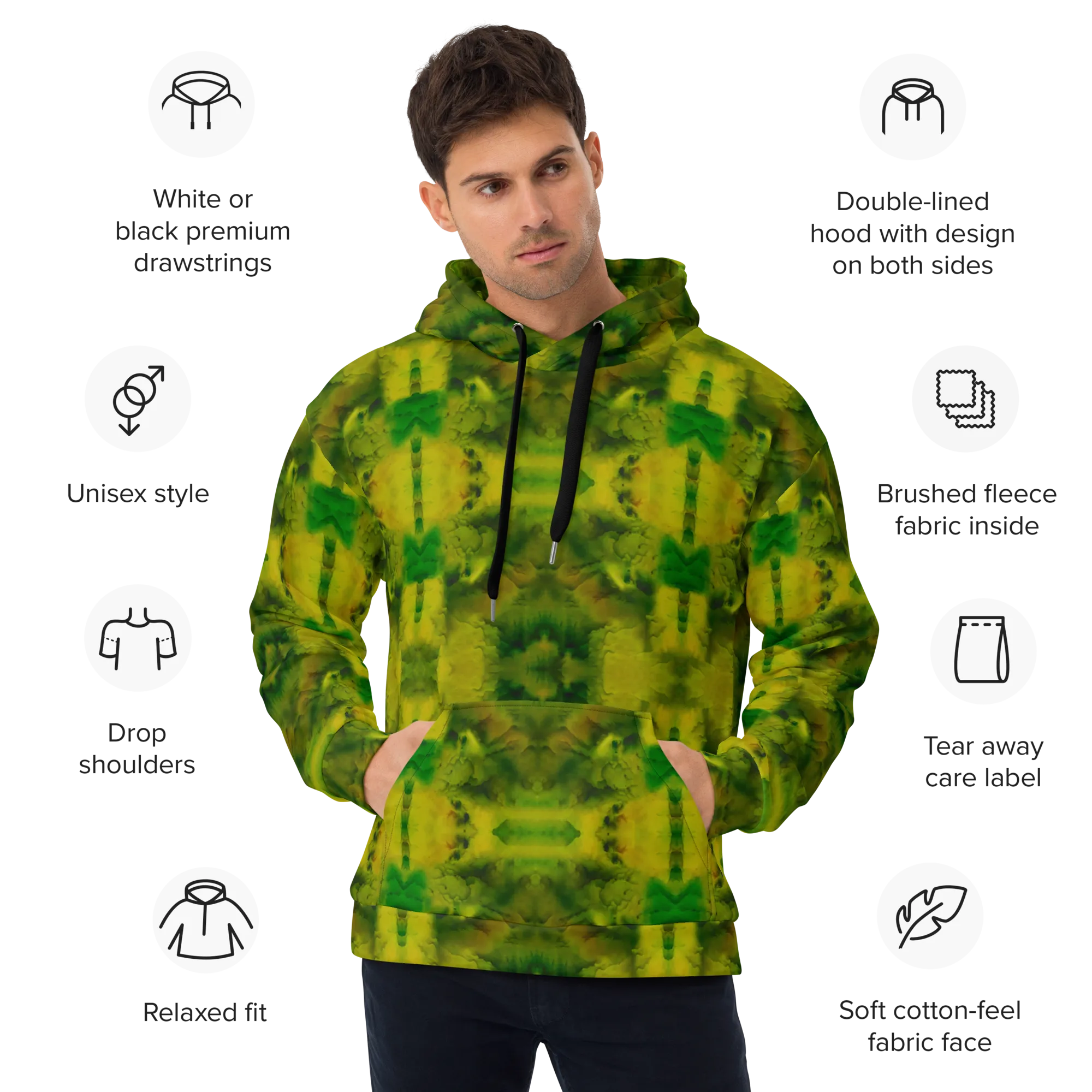 Hoodie (Unisex)(Purely Jade Light) RJSTHw2022 RJS