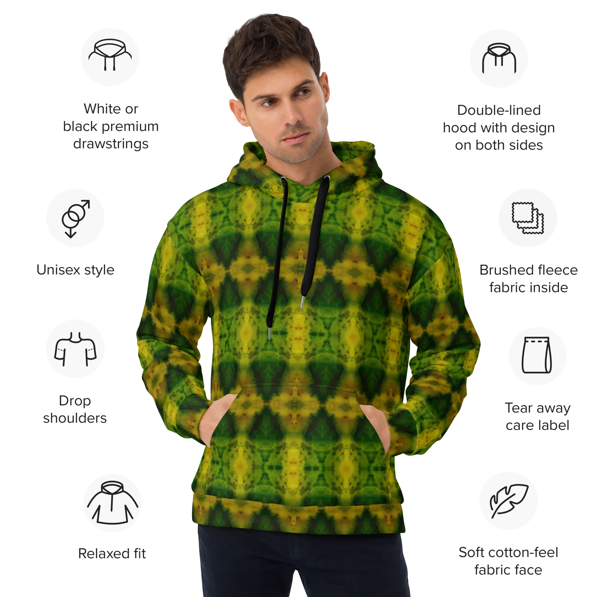 Hoodie (Unisex)(Purely Jade Light) RJSTHw2022 RJS