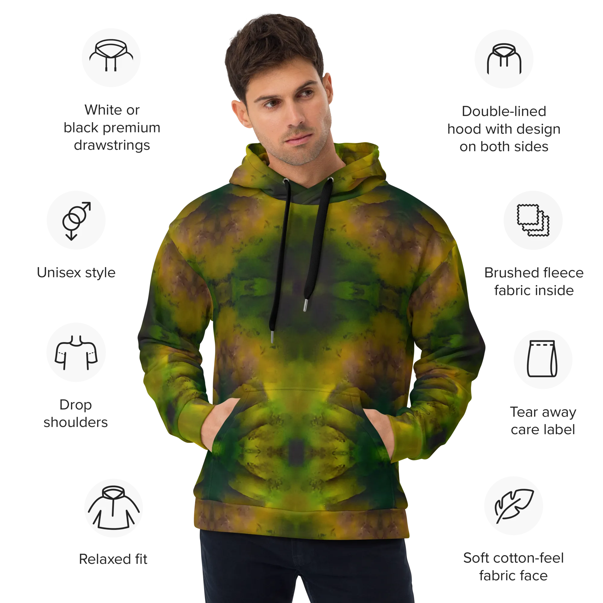 Hoodie (Unisex)(Purely Jade Light) RJSTHw2022 RJS