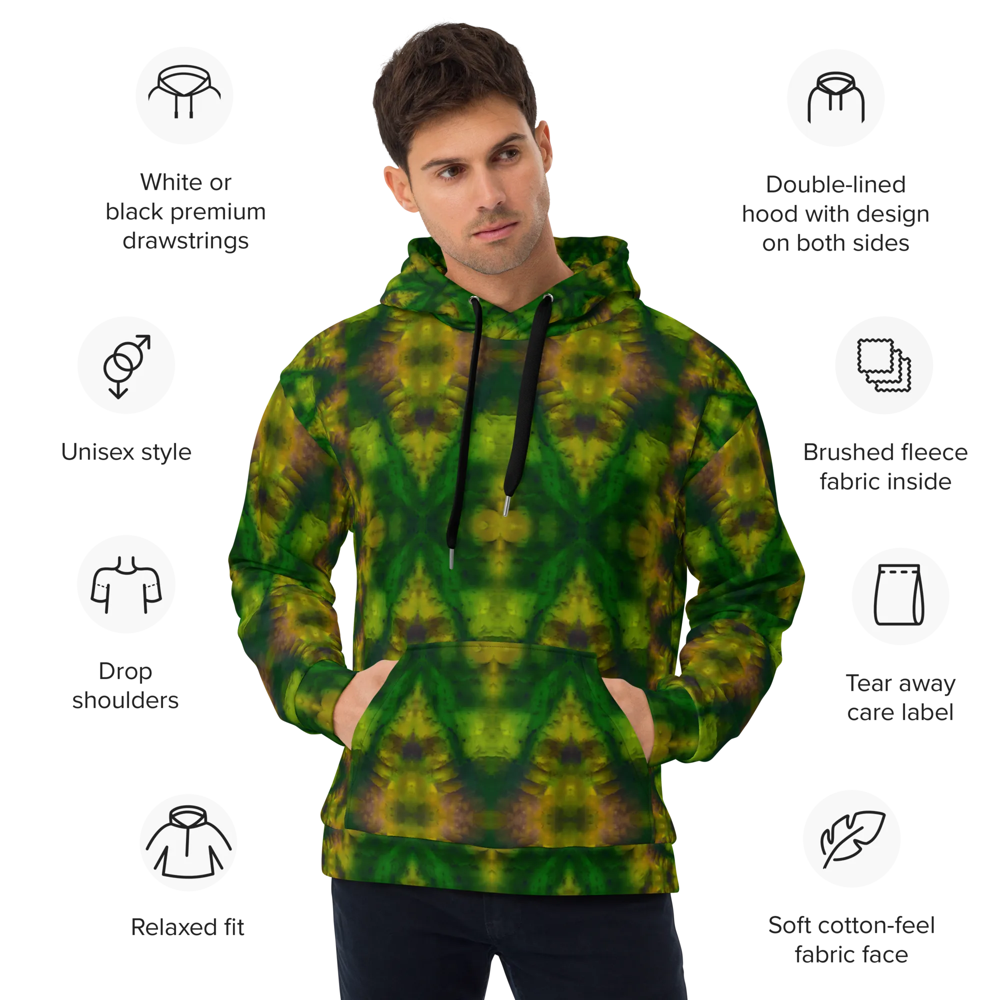 Hoodie (Unisex)(Purely Jade Light) RJSTHw2022 RJS
