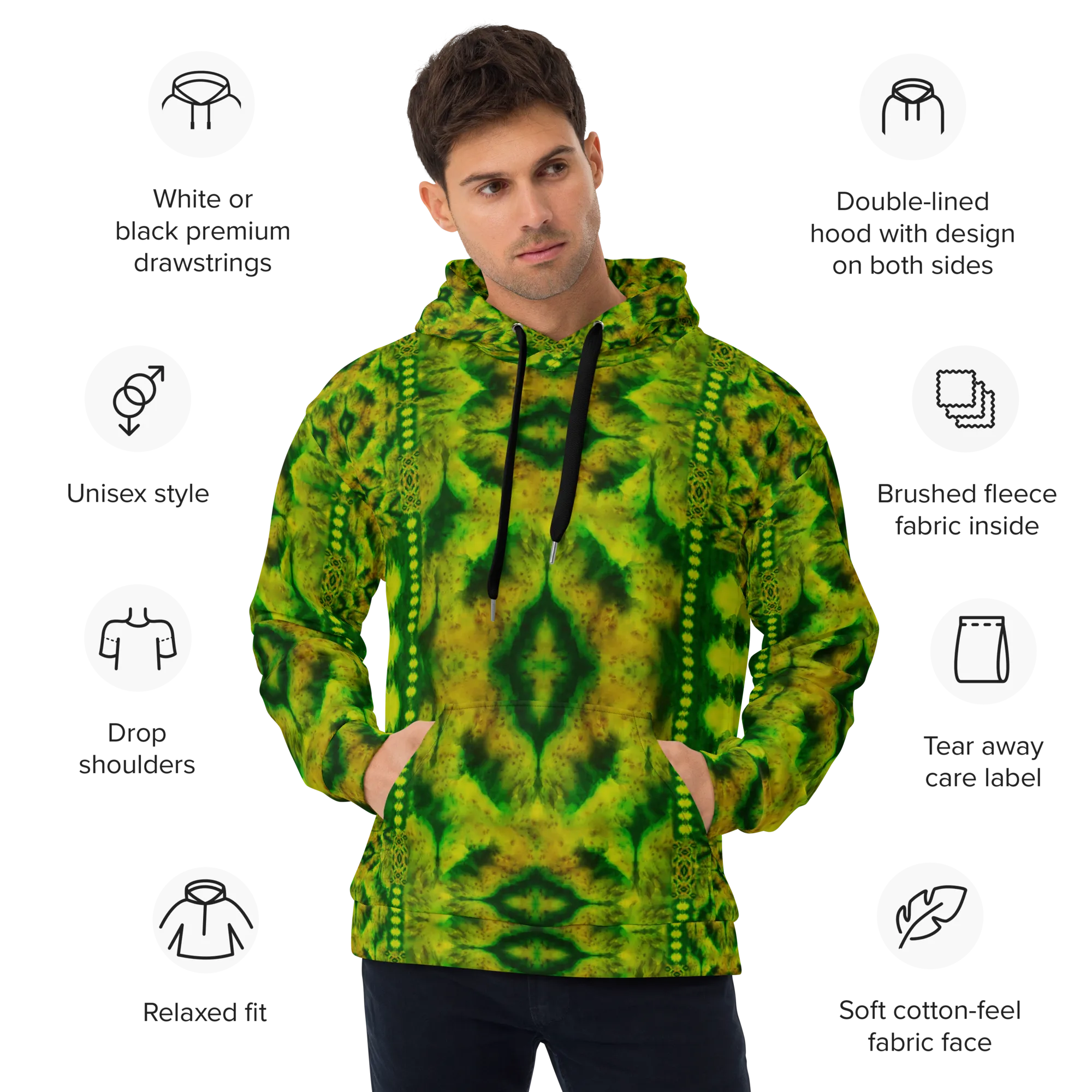 Hoodie (Unisex)(Purely Jade Light) RJSTHw2022 RJS