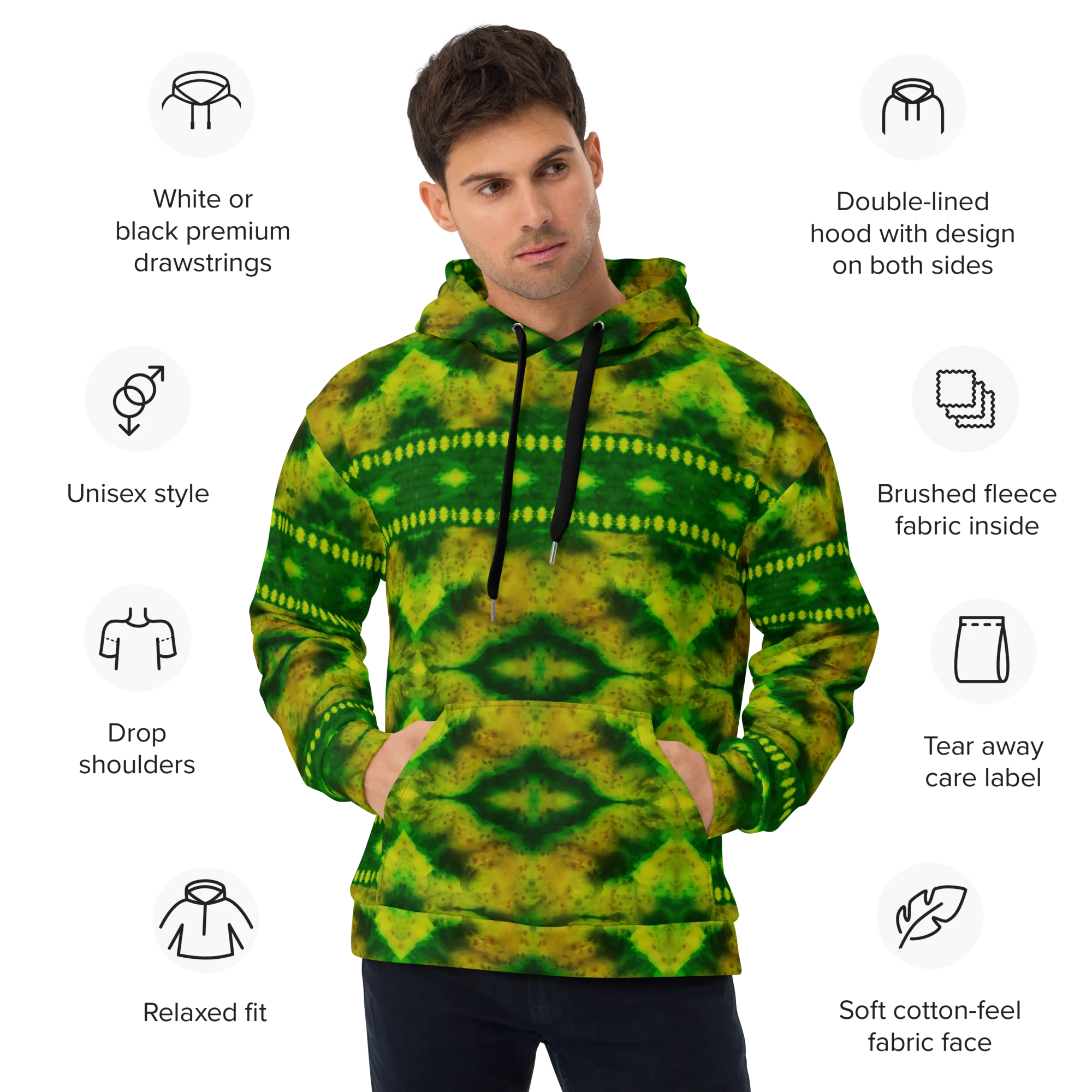 Hoodie (Unisex)(Purely Jade Light) RJSTHw2022 RJS