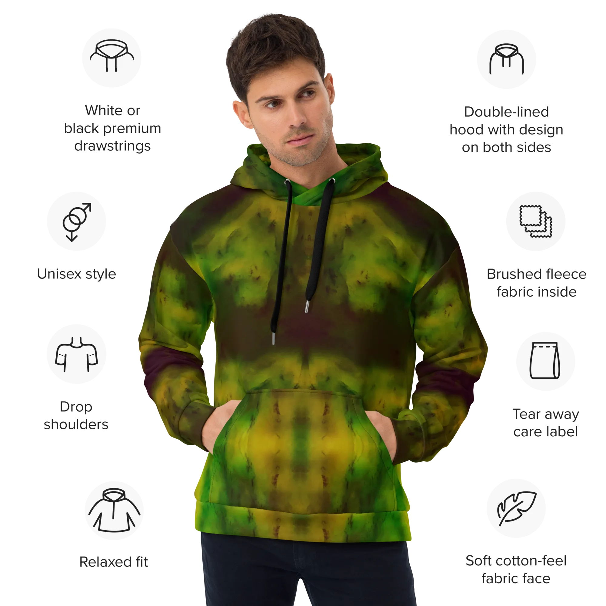 Hoodie (Unisex)(Purely Jade Light) RJSTHw2022 RJS