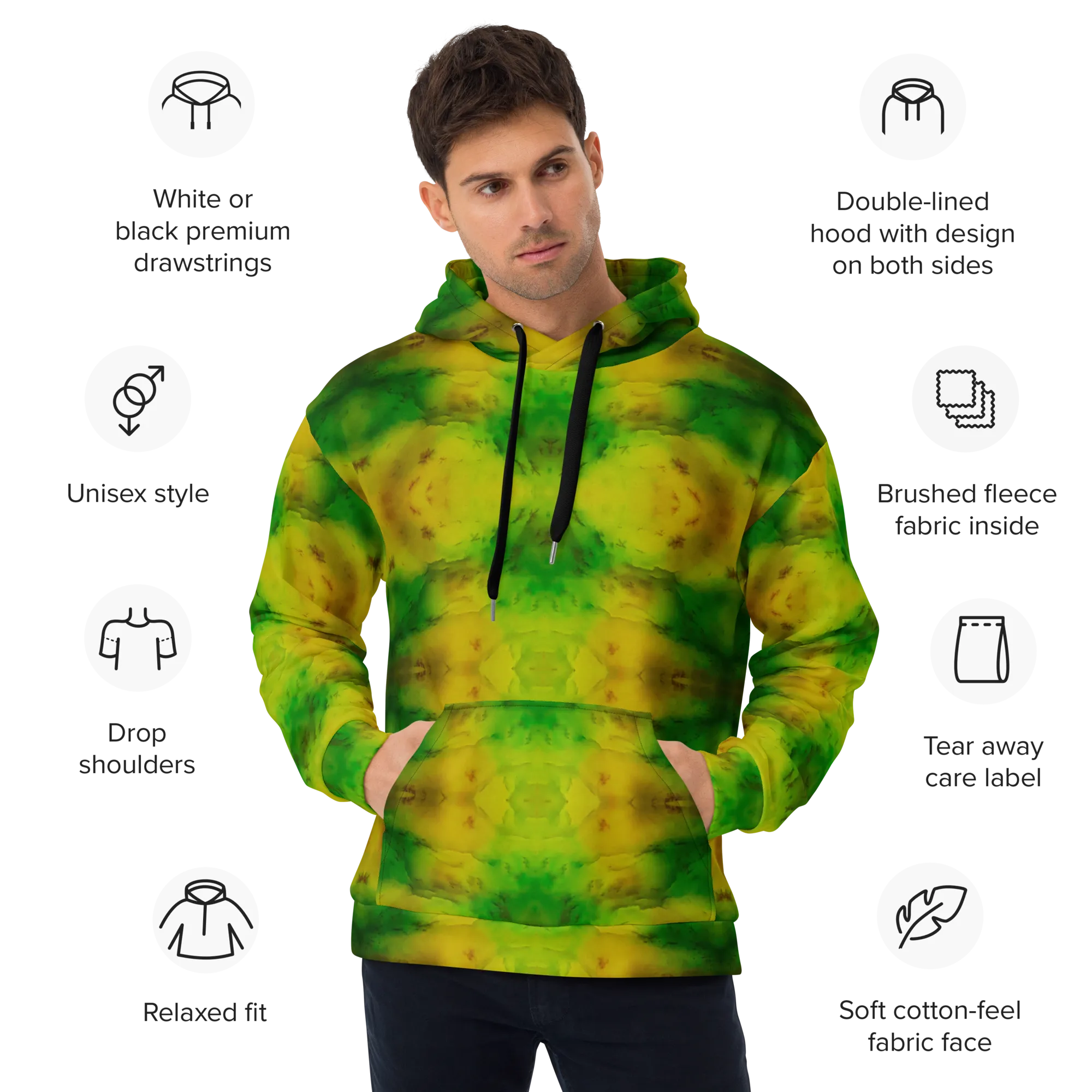 Hoodie (Unisex)(Purely Jade Light) RJSTHw2022 RJS